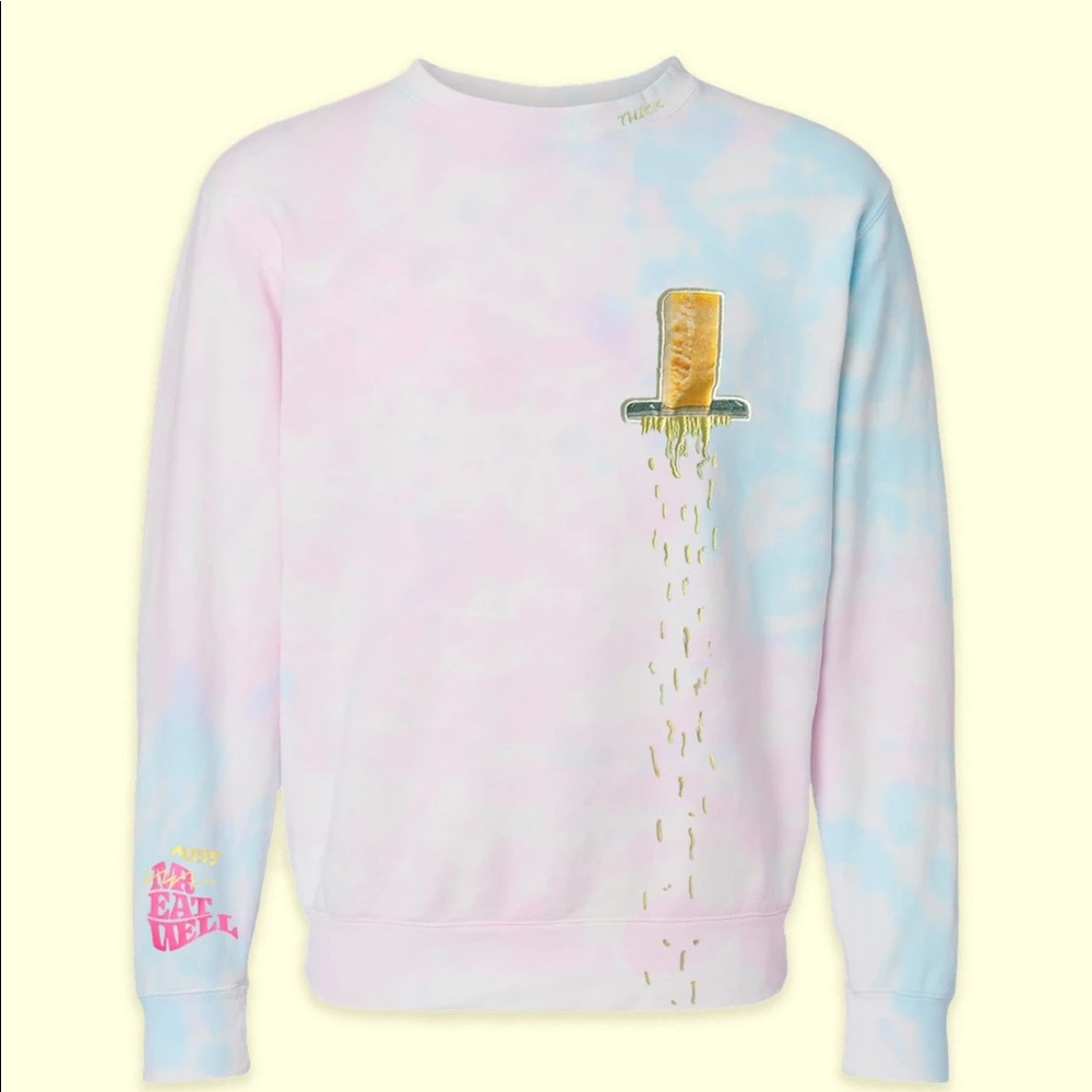 Miss Eatwell Parm Crewneck sizeXL limited edition collab with mr eatwell